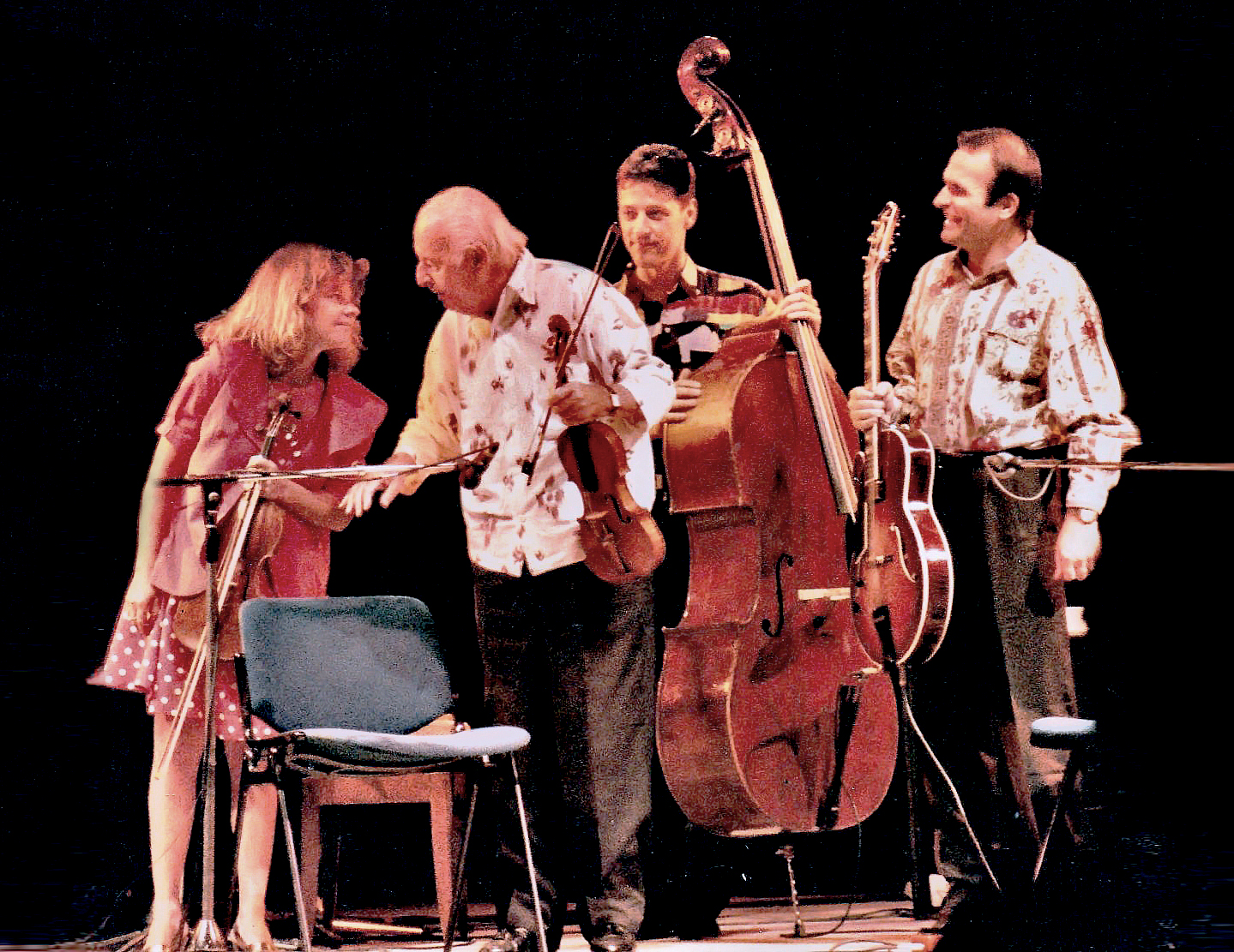 AVEC STEPHANE GRAPPELLI, J.M VIRET, M.FOSSET